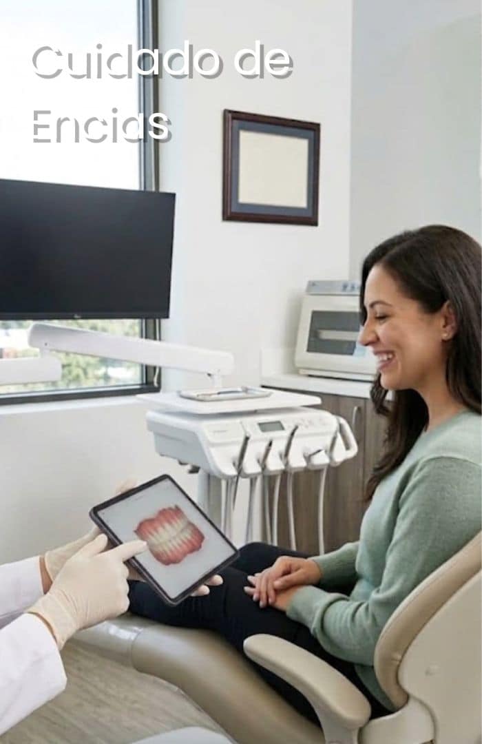 clinica dental tinitana cruz cuidado de encías