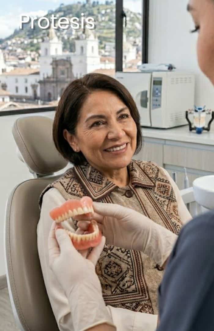 clinica dental tinitana cruz protesis